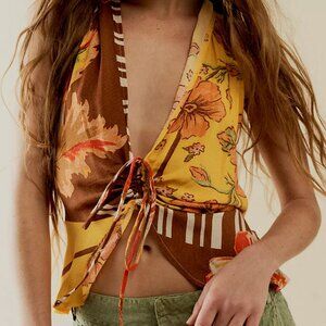 BNWT Free People Hot Tropics Tank